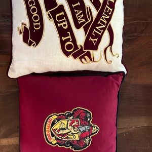 2 PB Teen Harry Potter Throw Pillows